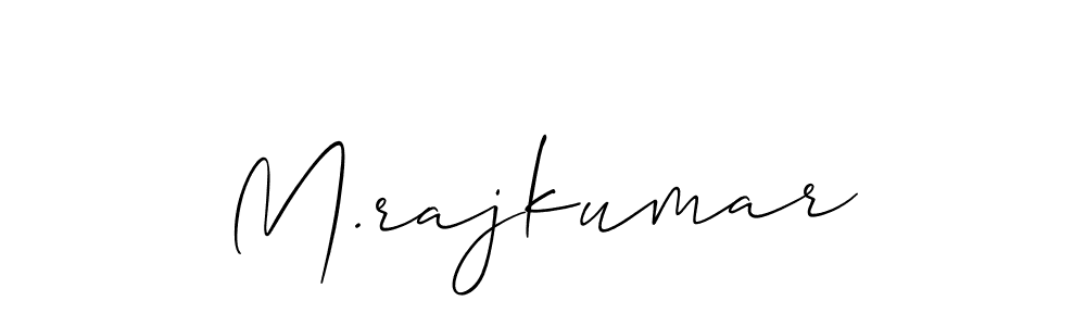 You can use this online signature creator to create a handwritten signature for the name M.rajkumar. This is the best online autograph maker. M.rajkumar signature style 2 images and pictures png