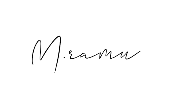 Here are the top 10 professional signature styles for the name M.ramu. These are the best autograph styles you can use for your name. M.ramu signature style 2 images and pictures png