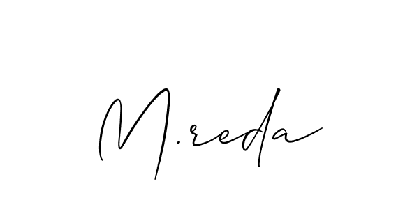 See photos of M.reda official signature by Spectra . Check more albums & portfolios. Read reviews & check more about Allison_Script font. M.reda signature style 2 images and pictures png