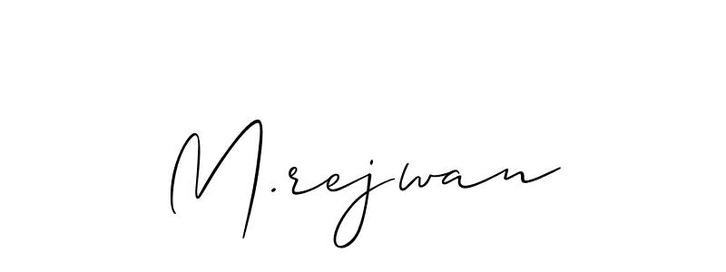 You can use this online signature creator to create a handwritten signature for the name M.rejwan. This is the best online autograph maker. M.rejwan signature style 2 images and pictures png