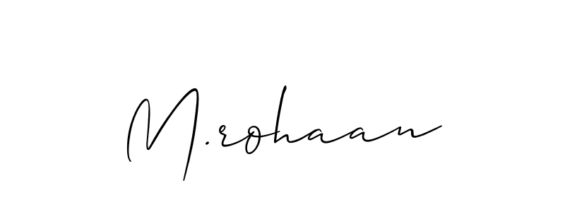 You can use this online signature creator to create a handwritten signature for the name M.rohaan. This is the best online autograph maker. M.rohaan signature style 2 images and pictures png