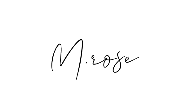 70+ M.rose Name Signature Style Ideas | Exclusive Electronic Signatures