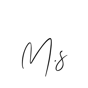 Make a beautiful signature design for name M.s. Use this online signature maker to create a handwritten signature for free. M.s signature style 2 images and pictures png