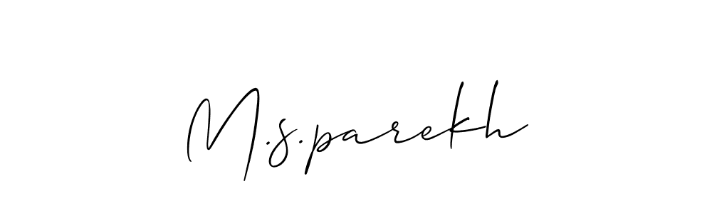 This is the best signature style for the M.s.parekh name. Also you like these signature font (Allison_Script). Mix name signature. M.s.parekh signature style 2 images and pictures png