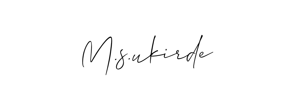 This is the best signature style for the M.s.ukirde name. Also you like these signature font (Allison_Script). Mix name signature. M.s.ukirde signature style 2 images and pictures png