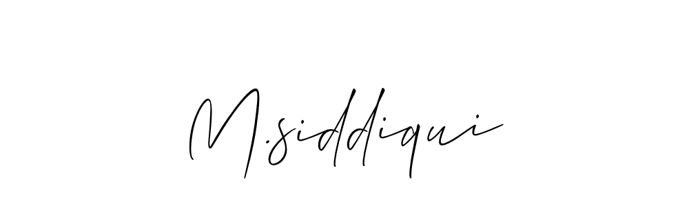 M.siddiqui stylish signature style. Best Handwritten Sign (Allison_Script) for my name. Handwritten Signature Collection Ideas for my name M.siddiqui. M.siddiqui signature style 2 images and pictures png