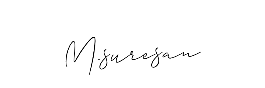 See photos of M.suresan official signature by Spectra . Check more albums & portfolios. Read reviews & check more about Allison_Script font. M.suresan signature style 2 images and pictures png