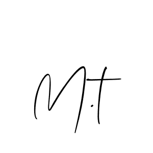 You can use this online signature creator to create a handwritten signature for the name M.t. This is the best online autograph maker. M.t signature style 2 images and pictures png