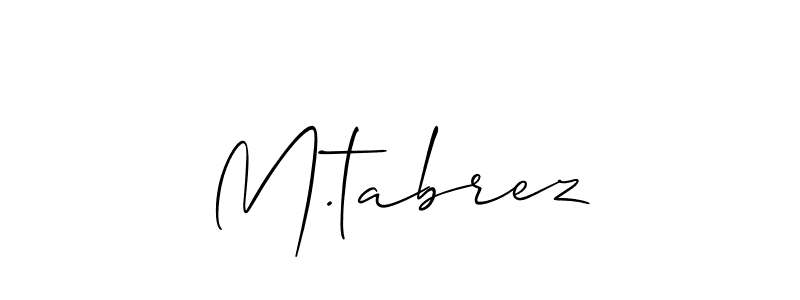 You can use this online signature creator to create a handwritten signature for the name M.tabrez. This is the best online autograph maker. M.tabrez signature style 2 images and pictures png