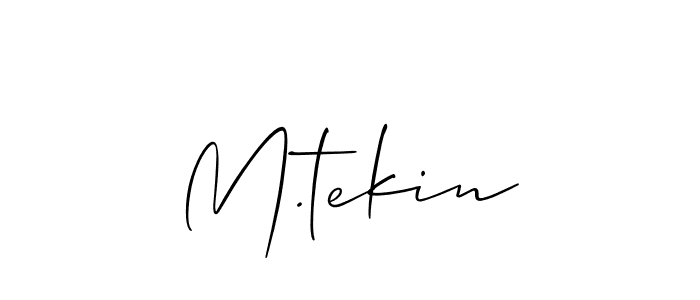 You can use this online signature creator to create a handwritten signature for the name M.tekin. This is the best online autograph maker. M.tekin signature style 2 images and pictures png