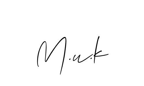 Use a signature maker to create a handwritten signature online. With this signature software, you can design (Allison_Script) your own signature for name M.u.k. M.u.k signature style 2 images and pictures png