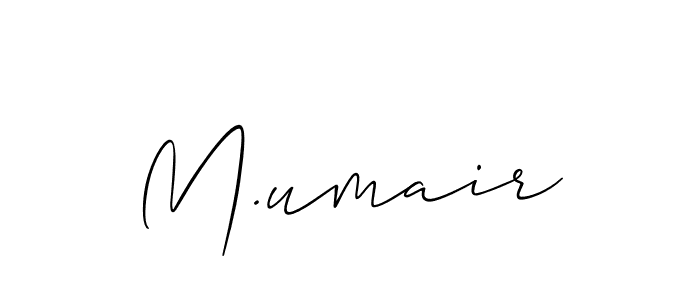 Check out images of Autograph of M.umair name. Actor M.umair Signature Style. Allison_Script is a professional sign style online. M.umair signature style 2 images and pictures png