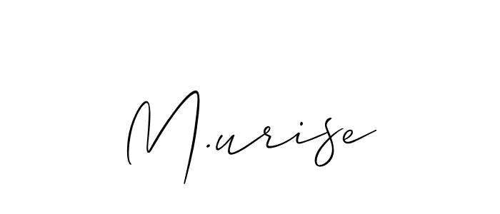 Once you've used our free online signature maker to create your best signature Allison_Script style, it's time to enjoy all of the benefits that M.urise name signing documents. M.urise signature style 2 images and pictures png
