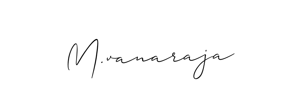 How to Draw M.vanaraja signature style? Allison_Script is a latest design signature styles for name M.vanaraja. M.vanaraja signature style 2 images and pictures png