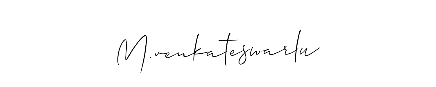if you are searching for the best signature style for your name M.venkateswarlu. so please give up your signature search. here we have designed multiple signature styles  using Allison_Script. M.venkateswarlu signature style 2 images and pictures png