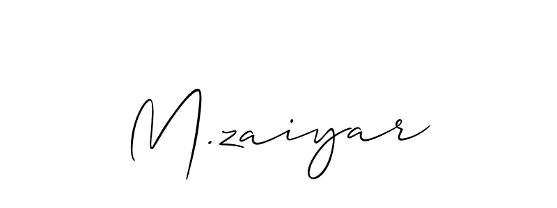 This is the best signature style for the M.zaiyar name. Also you like these signature font (Allison_Script). Mix name signature. M.zaiyar signature style 2 images and pictures png