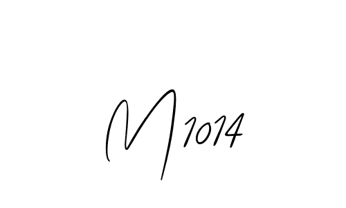 Make a beautiful signature design for name M1014. Use this online signature maker to create a handwritten signature for free. M1014 signature style 2 images and pictures png