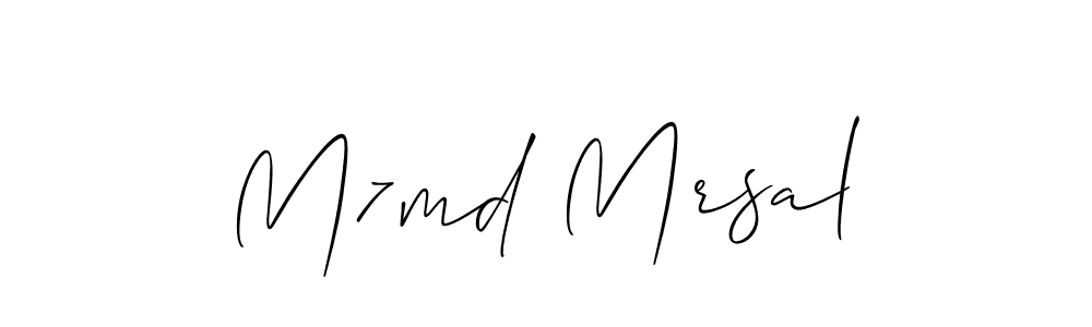 Also You can easily find your signature by using the search form. We will create M7md Mrsal name handwritten signature images for you free of cost using Allison_Script sign style. M7md Mrsal signature style 2 images and pictures png