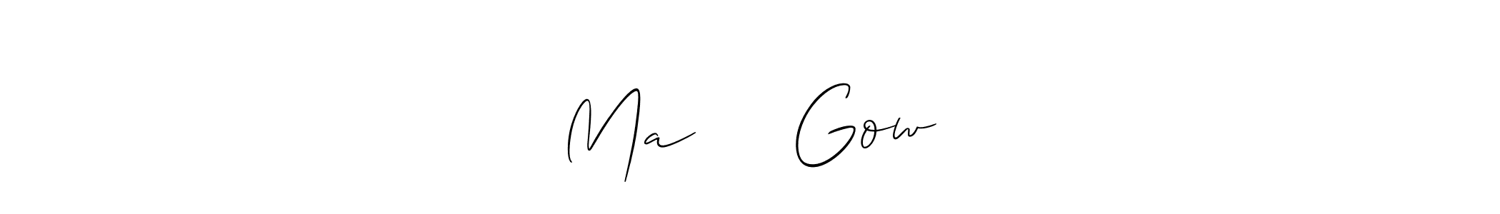 Create a beautiful signature design for name Maಹೇಶ್ Gowಡ. With this signature (Allison_Script) fonts, you can make a handwritten signature for free. Maಹೇಶ್ Gowಡ signature style 2 images and pictures png