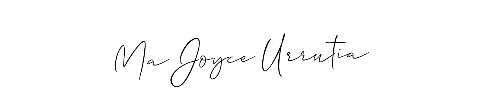 You can use this online signature creator to create a handwritten signature for the name Ma Joyce Urrutia. This is the best online autograph maker. Ma Joyce Urrutia signature style 2 images and pictures png