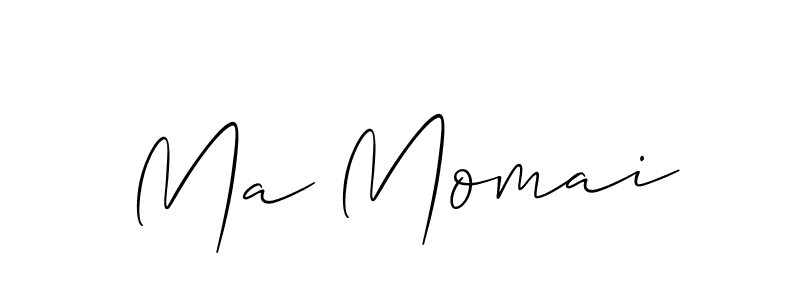 Make a short Ma Momai signature style. Manage your documents anywhere anytime using Allison_Script. Create and add eSignatures, submit forms, share and send files easily. Ma Momai signature style 2 images and pictures png