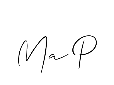 Best and Professional Signature Style for Ma P. Allison_Script Best Signature Style Collection. Ma P signature style 2 images and pictures png