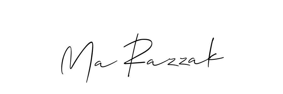 Once you've used our free online signature maker to create your best signature Allison_Script style, it's time to enjoy all of the benefits that Ma Razzak name signing documents. Ma Razzak signature style 2 images and pictures png