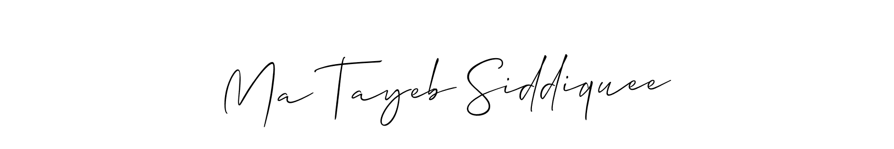 Best and Professional Signature Style for Ma Tayeb Siddiquee. Allison_Script Best Signature Style Collection. Ma Tayeb Siddiquee signature style 2 images and pictures png