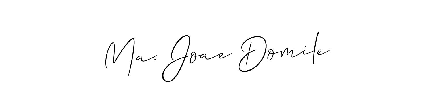 Make a beautiful signature design for name Ma. Joae Domile. Use this online signature maker to create a handwritten signature for free. Ma. Joae Domile signature style 2 images and pictures png