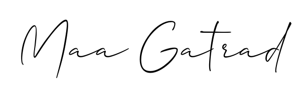 Express your personality with a custom Maa Gatrad signature crafted with Allison_Script typography. Free transparent PNG download available. Maa Gatrad signature style 2 images and pictures png