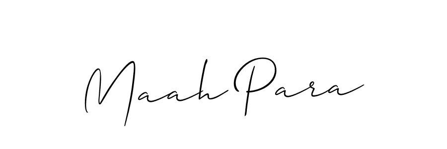 Make a beautiful signature design for name Maah Para. Use this online signature maker to create a handwritten signature for free. Maah Para signature style 2 images and pictures png