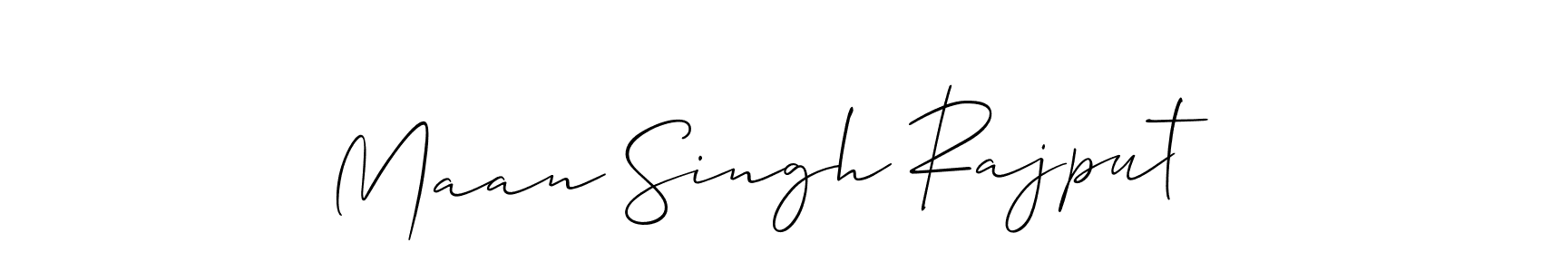 Make a beautiful signature design for name Maan Singh Rajput. Use this online signature maker to create a handwritten signature for free. Maan Singh Rajput signature style 2 images and pictures png