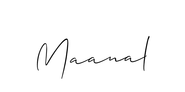 How to Draw Maanal signature style? Allison_Script is a latest design signature styles for name Maanal. Maanal signature style 2 images and pictures png