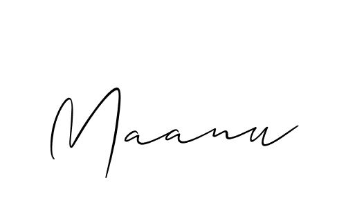 Allison_Script is a professional signature style that is perfect for those who want to add a touch of class to their signature. It is also a great choice for those who want to make their signature more unique. Get Maanu name to fancy signature for free. Maanu signature style 2 images and pictures png