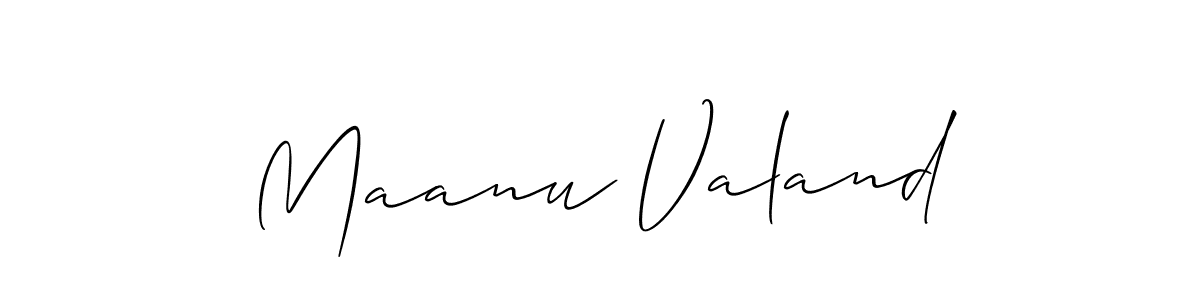 Check out images of Autograph of Maanu Valand name. Actor Maanu Valand Signature Style. Allison_Script is a professional sign style online. Maanu Valand signature style 2 images and pictures png