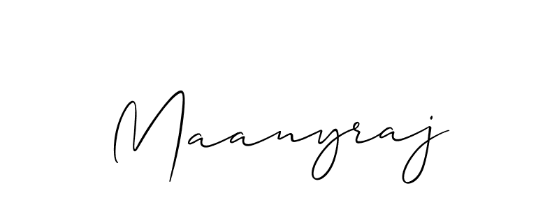 Also we have Maanyraj name is the best signature style. Create professional handwritten signature collection using Allison_Script autograph style. Maanyraj signature style 2 images and pictures png
