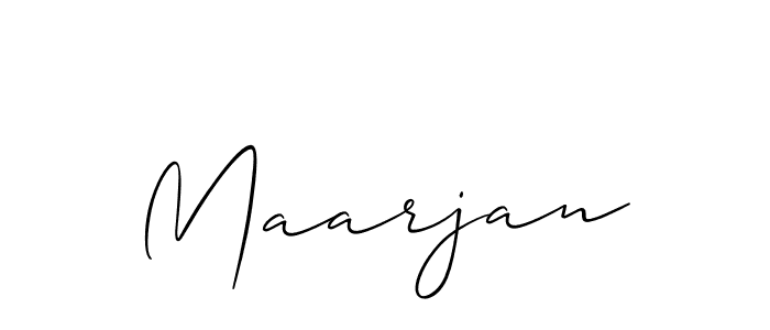 Check out images of Autograph of Maarjan name. Actor Maarjan Signature Style. Allison_Script is a professional sign style online. Maarjan signature style 2 images and pictures png