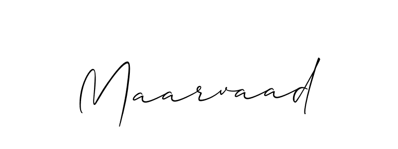 if you are searching for the best signature style for your name Maarvaad. so please give up your signature search. here we have designed multiple signature styles  using Allison_Script. Maarvaad signature style 2 images and pictures png