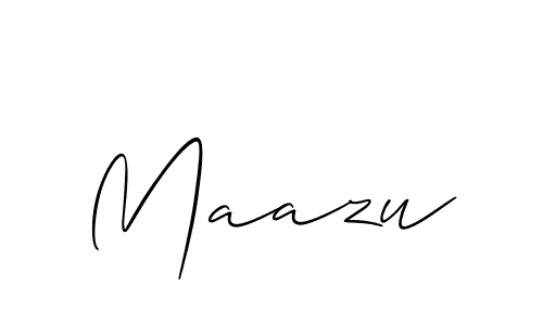 Similarly Allison_Script is the best handwritten signature design. Signature creator online .You can use it as an online autograph creator for name Maazu. Maazu signature style 2 images and pictures png