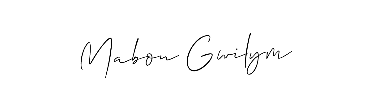 How to Draw Mabon Gwilym signature style? Allison_Script is a latest design signature styles for name Mabon Gwilym. Mabon Gwilym signature style 2 images and pictures png