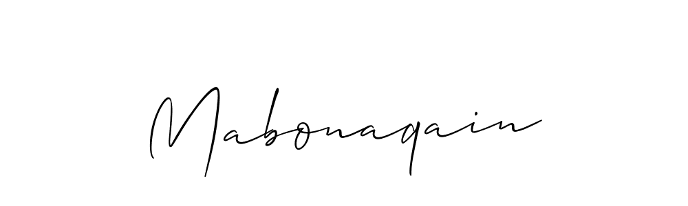 Make a beautiful signature design for name Mabonaqain. Use this online signature maker to create a handwritten signature for free. Mabonaqain signature style 2 images and pictures png