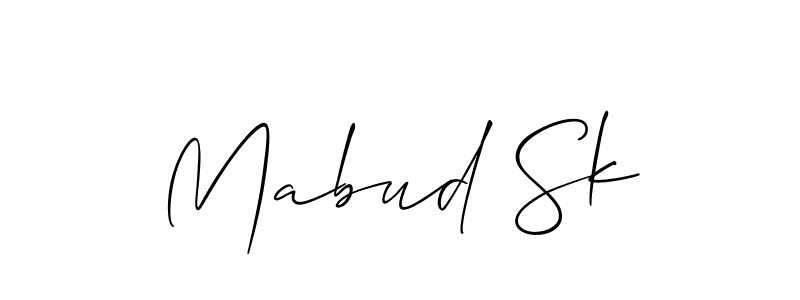 You can use this online signature creator to create a handwritten signature for the name Mabud Sk. This is the best online autograph maker. Mabud Sk signature style 2 images and pictures png