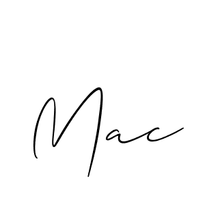 Use a signature maker to create a handwritten signature online. With this signature software, you can design (Allison_Script) your own signature for name Mac. Mac signature style 2 images and pictures png