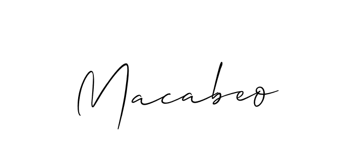 Make a short Macabeo signature style. Manage your documents anywhere anytime using Allison_Script. Create and add eSignatures, submit forms, share and send files easily. Macabeo signature style 2 images and pictures png