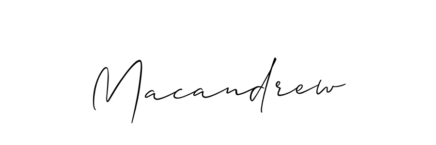 Also You can easily find your signature by using the search form. We will create Macandrew name handwritten signature images for you free of cost using Allison_Script sign style. Macandrew signature style 2 images and pictures png