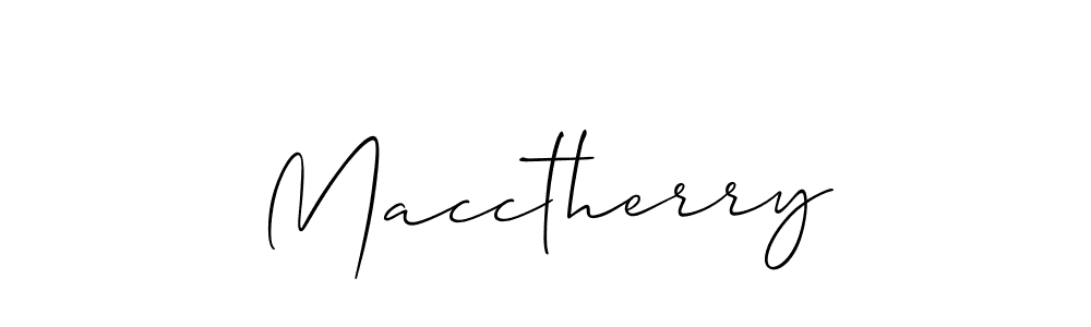You can use this online signature creator to create a handwritten signature for the name Macctherry. This is the best online autograph maker. Macctherry signature style 2 images and pictures png