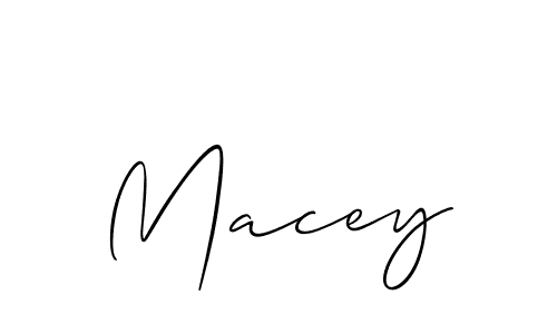You should practise on your own different ways (Allison_Script) to write your name (Macey) in signature. don't let someone else do it for you. Macey signature style 2 images and pictures png