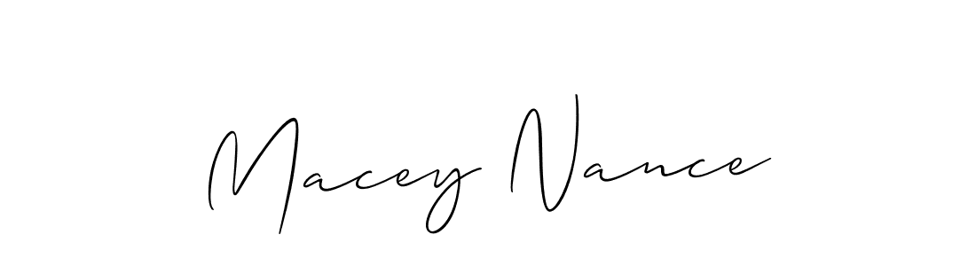 Make a beautiful signature design for name Macey Nance. Use this online signature maker to create a handwritten signature for free. Macey Nance signature style 2 images and pictures png