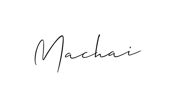 Best and Professional Signature Style for Machai. Allison_Script Best Signature Style Collection. Machai signature style 2 images and pictures png