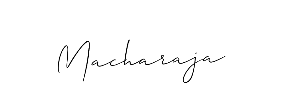 Also we have Macharaja name is the best signature style. Create professional handwritten signature collection using Allison_Script autograph style. Macharaja signature style 2 images and pictures png